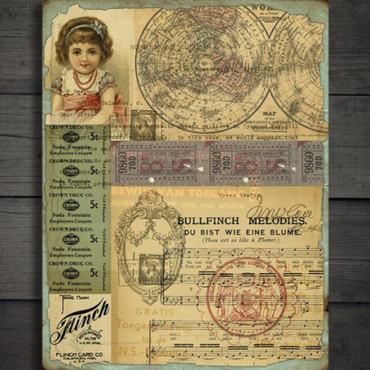 4pcRetro background material paper-JournalTale
