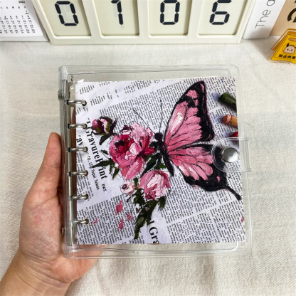 A7 Notepad butterfly  Japanese diary-JournalTale