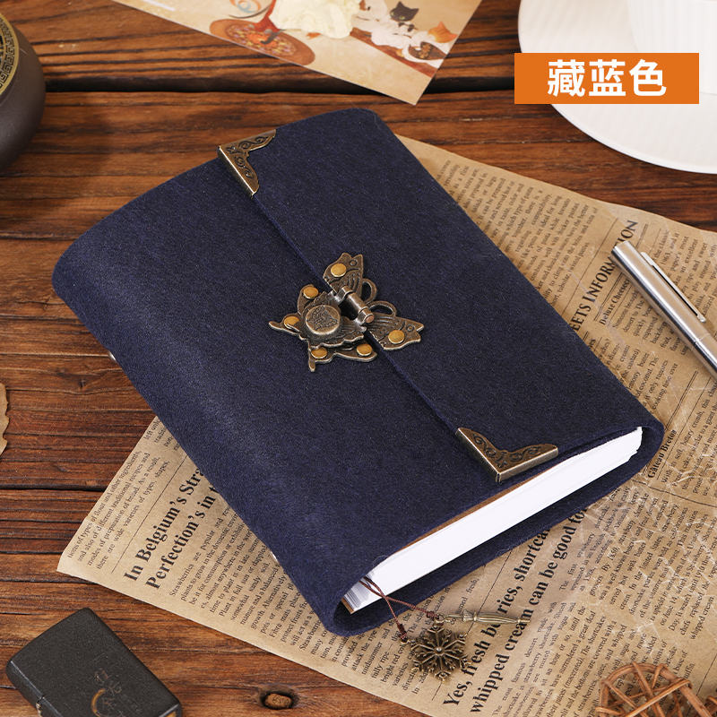 Creative retro notebook A5 B6 Ring binder photo album with 2 holes and 6 holes-JournalTale