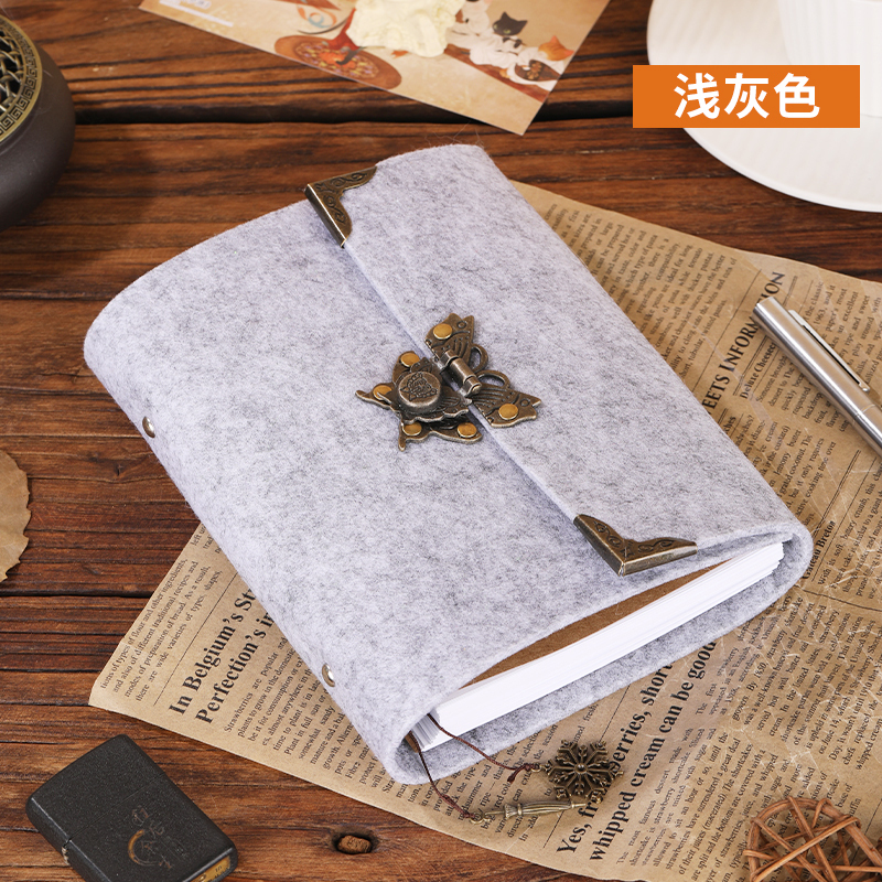 Creative retro notebook A5 B6 Ring binder photo album with 2 holes and 6 holes-JournalTale