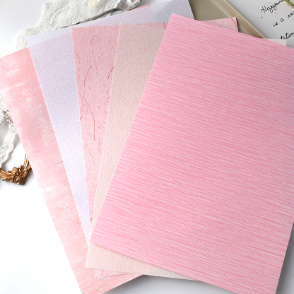 Junkjournal pink texture material background paper-JournalTale