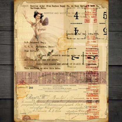 4pcRetro background material paper-JournalTale