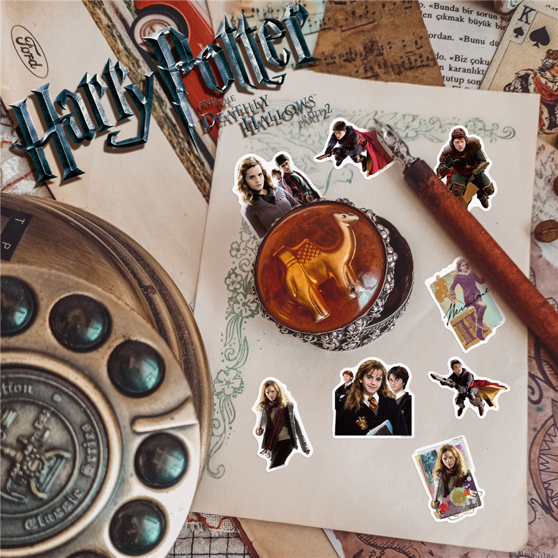 50/set Harry Potter sticker material collage-JournalTale