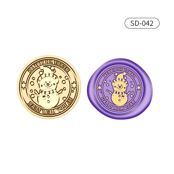 Christmas festive series wax seal-JournalTale