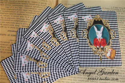 Alice in Wonderland Playing Cards-JournalTale