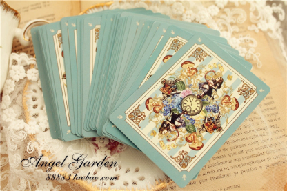 Alice in Wonderland playing cards decorationjournal-JournalTale