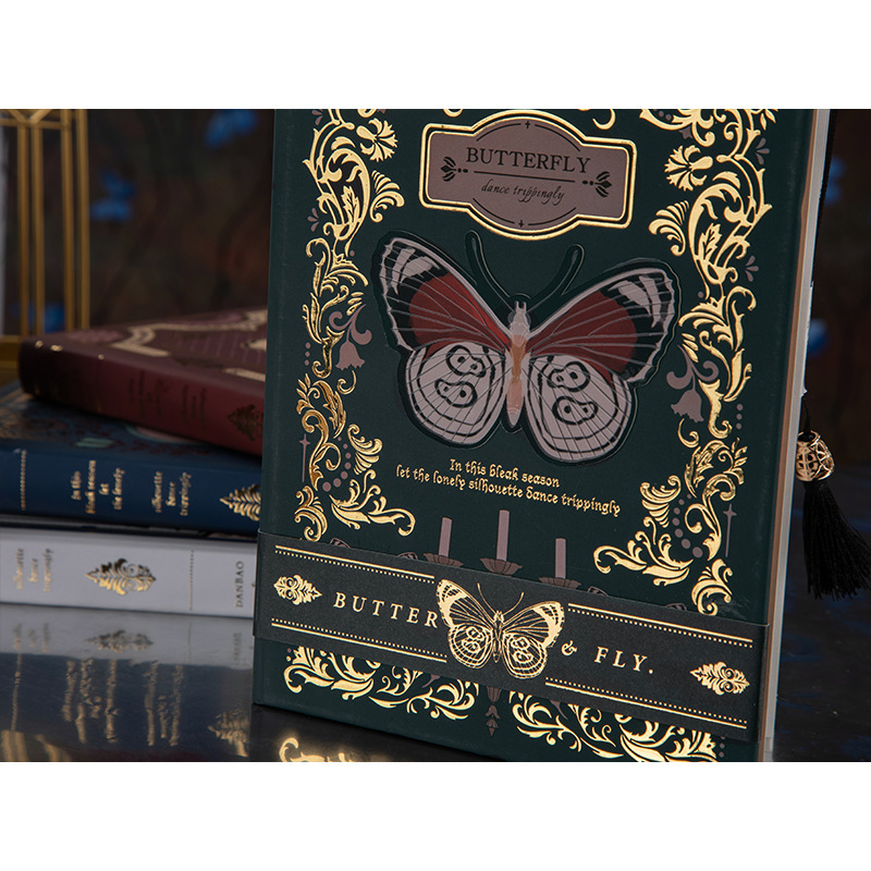 Petersham gothic butterfly series vintage journal-JournalTale