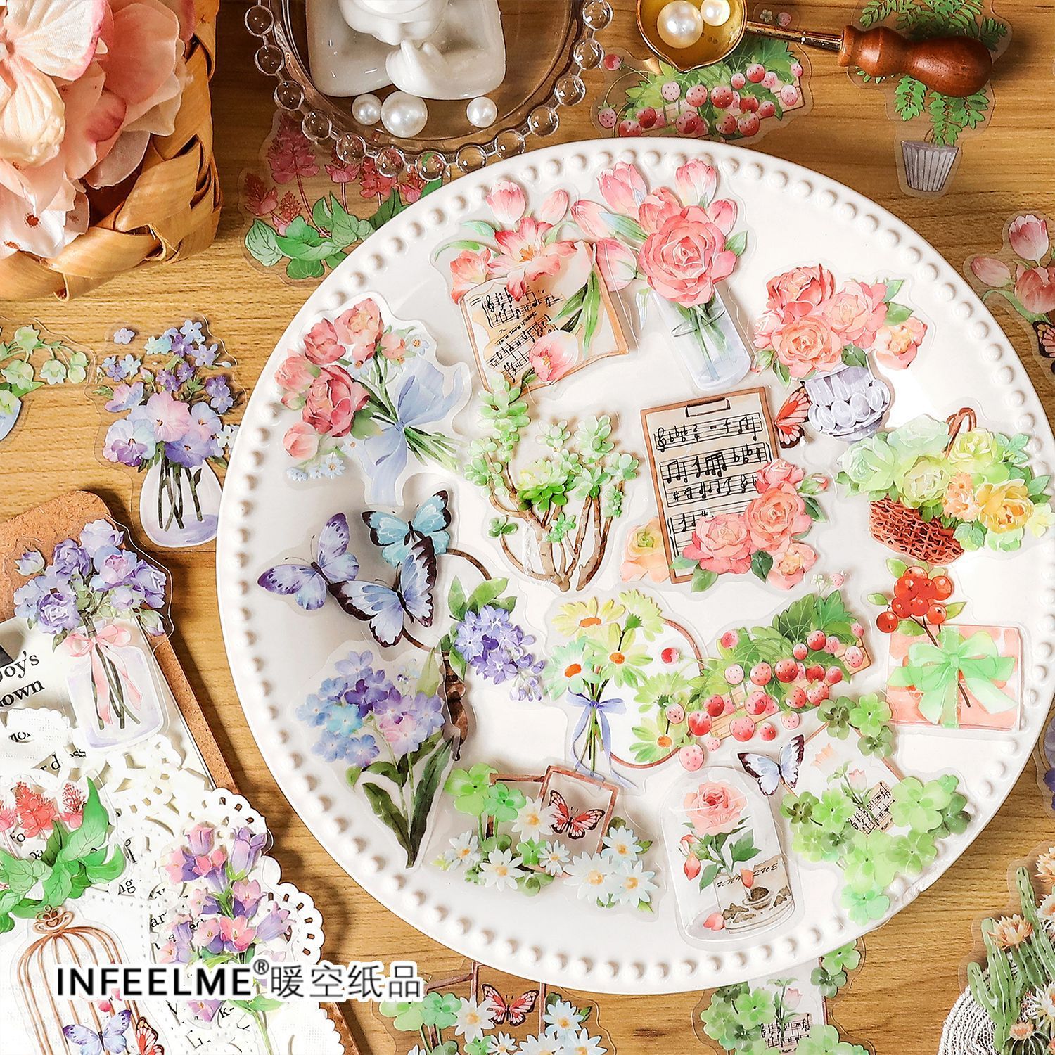 30 fresh plant hand curtains decorative materials-JournalTale