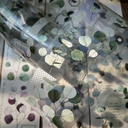 Eucalyptus Leaf Vintage Washi Tape-JournalTale