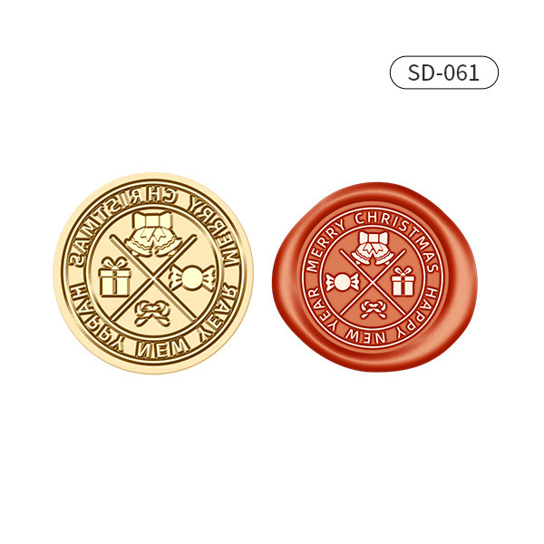 Christmas festive series wax seal-JournalTale