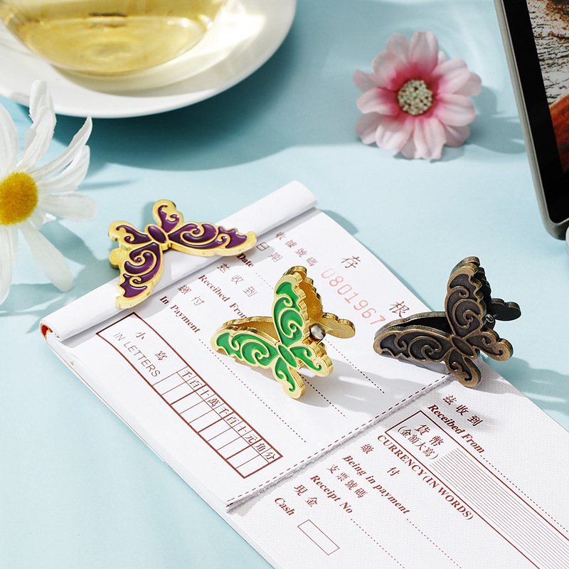 Creative butterfly clip scrapbook clip junkjournal-JournalTale