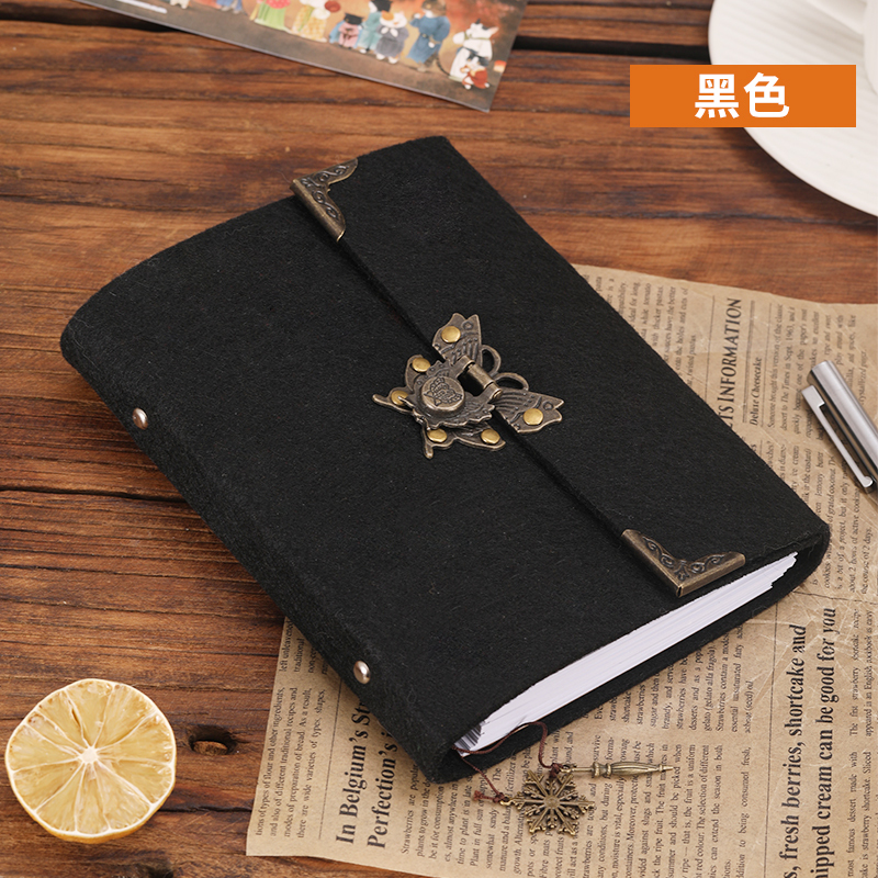 Creative retro notebook A5 B6 Ring binder photo album with 2 holes and 6 holes-JournalTale