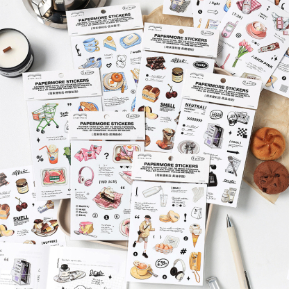 Convenience store cute character stickers Guka stickers-JournalTale