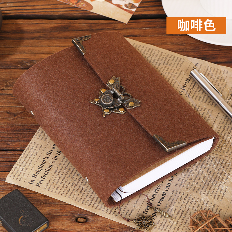 Creative retro notebook A5 B6 Ring binder photo album with 2 holes and 6 holes-JournalTale