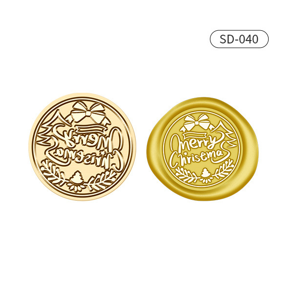 Christmas festive series wax seal-JournalTale