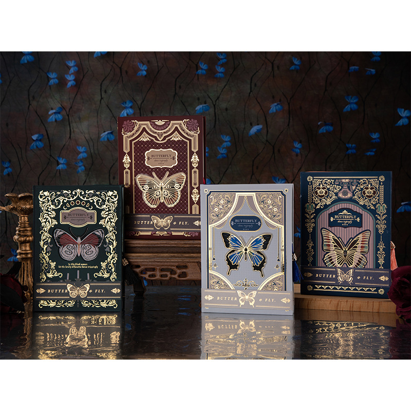 Petersham gothic butterfly series vintage journal-JournalTale