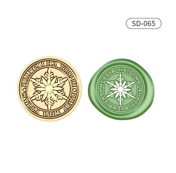 Christmas festive series wax seal-JournalTale