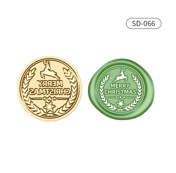 Christmas festive series wax seal-JournalTale