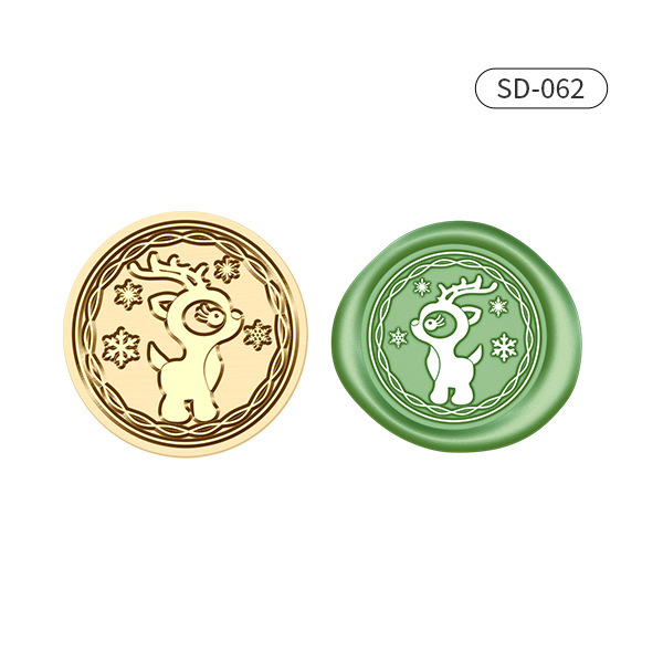 Christmas festive series wax seal-JournalTale