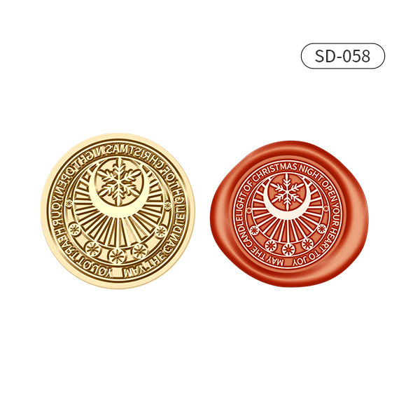 Christmas festive series wax seal-JournalTale