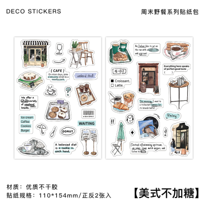 Convenience store cute character stickers Guka stickers-JournalTale
