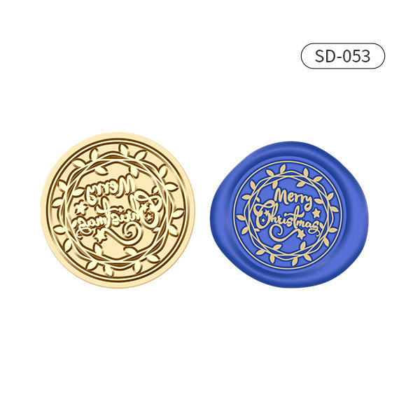 Christmas festive series wax seal-JournalTale
