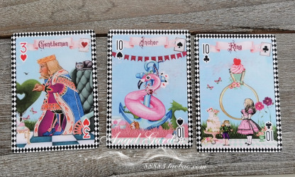 Alice in Wonderland Playing Cards-JournalTale