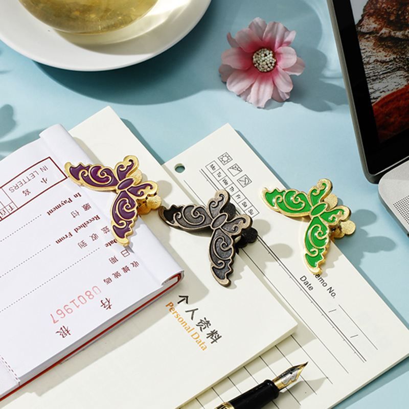 Creative butterfly clip scrapbook clip junkjournal-JournalTale
