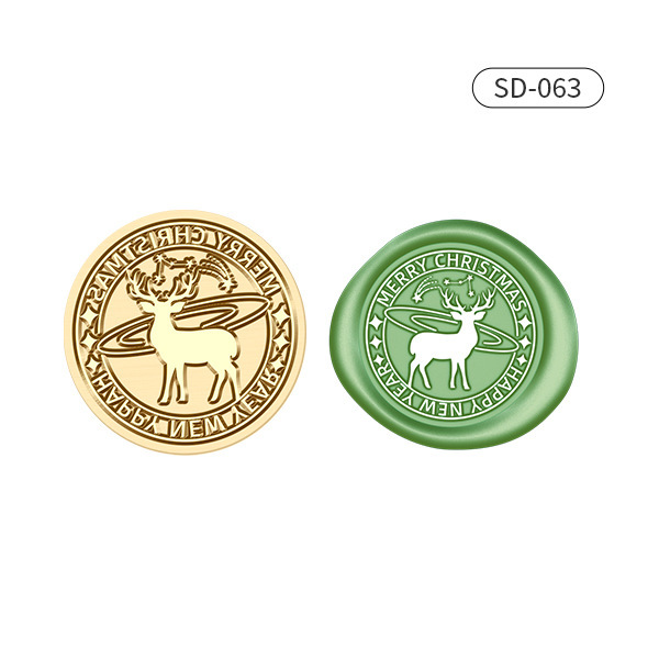 Christmas festive series wax seal-JournalTale
