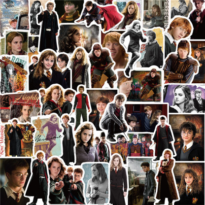 50/set Harry Potter sticker material collage-JournalTale