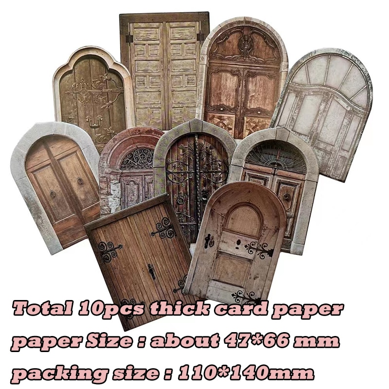 10pcs Thick paper Vintage Cardstock-JournalTale