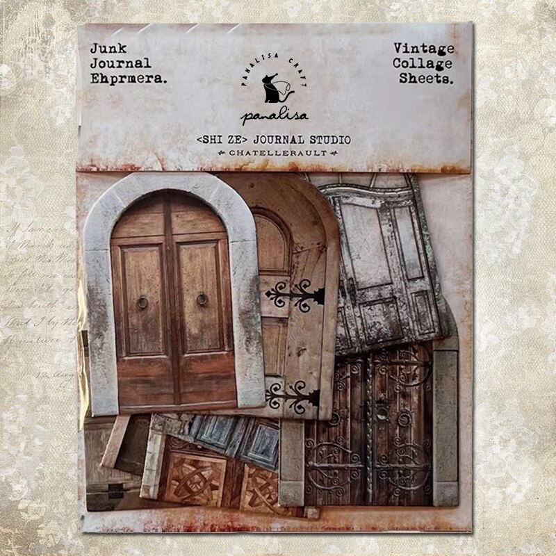 10pcs Thick paper Vintage Cardstock-JournalTale