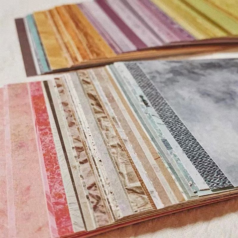 150pcs rainbow color printed texture Scrapbooking-JournalTale