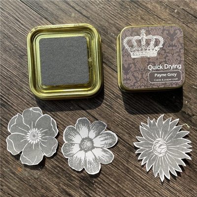 Quick Dry Ink Pad Stamps Partner Color Craft Ink Pad-JournalTale