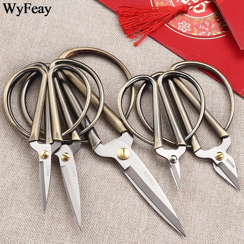 Rose Gold Embroidery and Sewing Scissors-JournalTale