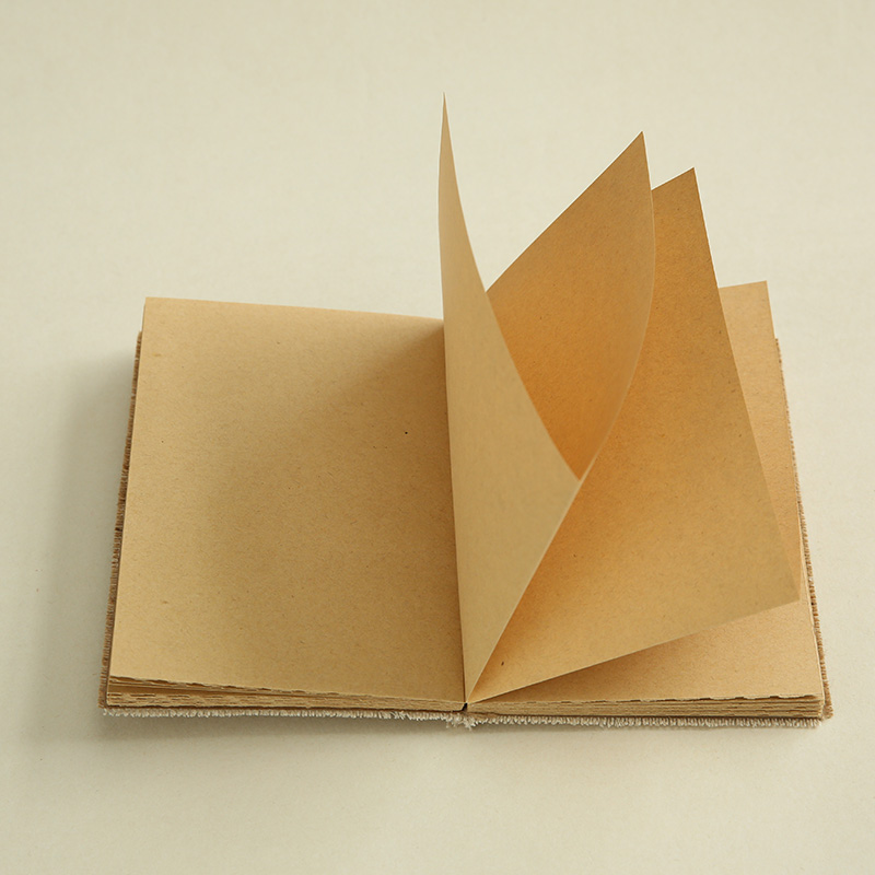 Handmade Blank Kraft Paper Simple Planner Notebook-JournalTale