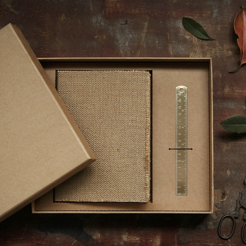 Handmade Blank Kraft Paper Simple Planner Notebook-JournalTale