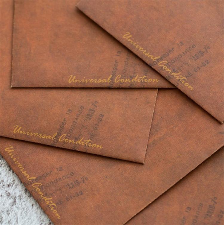 10 pcs/set Fire lacquer retro classic handbook material-JournalTale