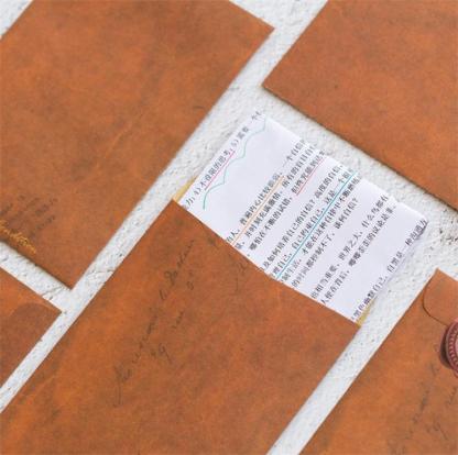 10 pcs/set Fire lacquer retro classic handbook material-JournalTale