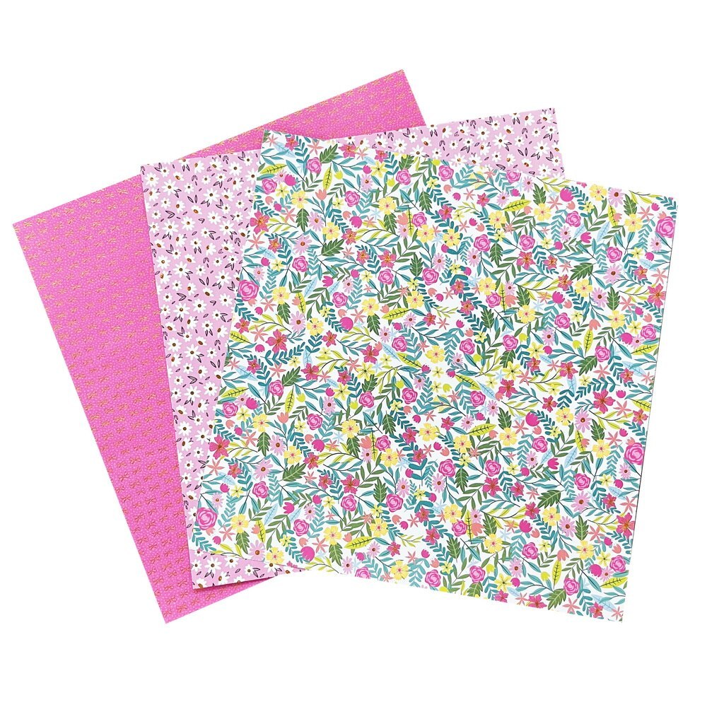 12 Inch Scrapbooking Paper 20 Sheets Craft Background-JournalTale