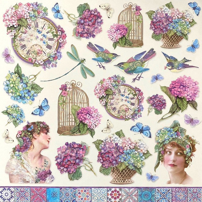 Vintage Ballet Elegance Stickers Crafts And stickers book-JournalTale