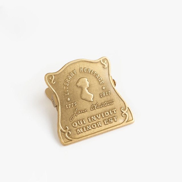 Vintage Brass Paper Clip Stationery-JournalTale