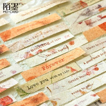 Vintage English Text Material Paper-JournalTale