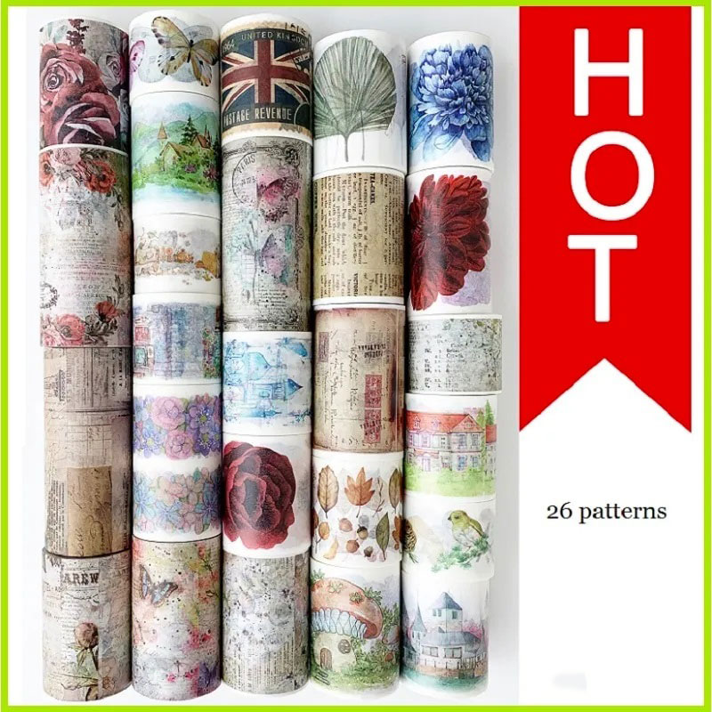 8pcs Cute Washi Decorative Tapes Set, Decorative Adhesive For DIY Crafts,  Gift Wrapping, Scrapbooking Supplies, Bullet Journals, Planners, Party  Decorations