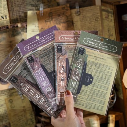 Vintage Style Design Paper Aesthetic Junk Journal Material-JournalTale