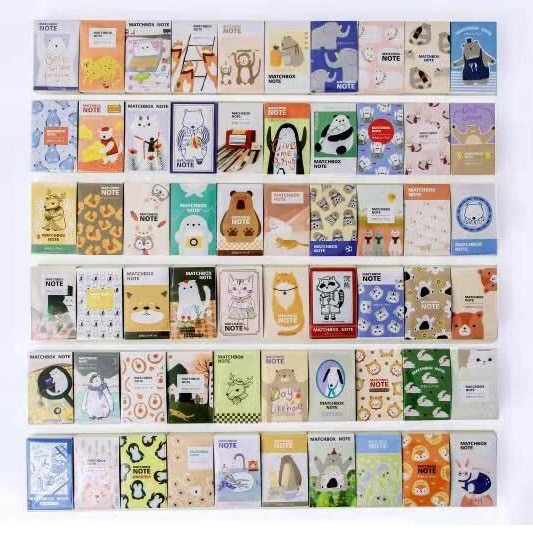 122 Sheets Mini Memo Pad Innovative Matchbox-JournalTale