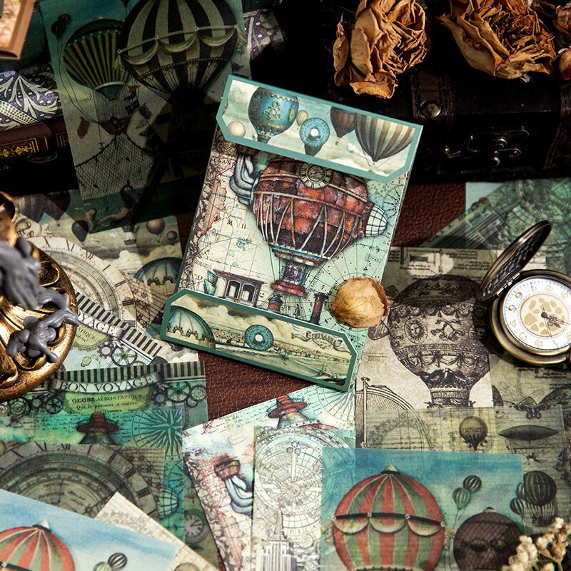 30pcs/lot Retro Medieval Stories Scrapbooking diy Material Papers-JournalTale