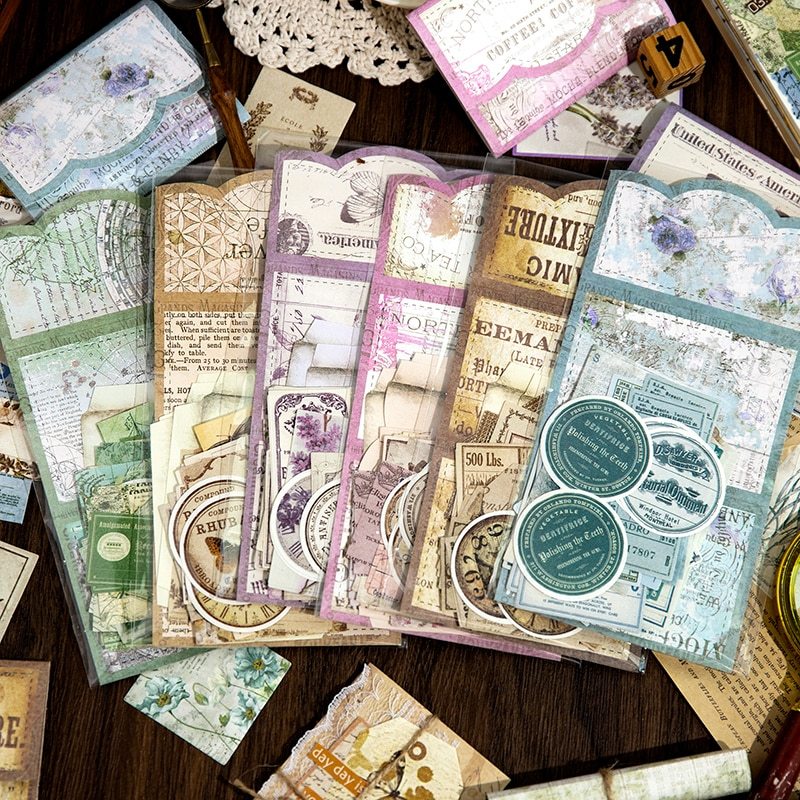 30pcs/lot Vintage Beautiful Life Scrapbooking Material Pack-JournalTale