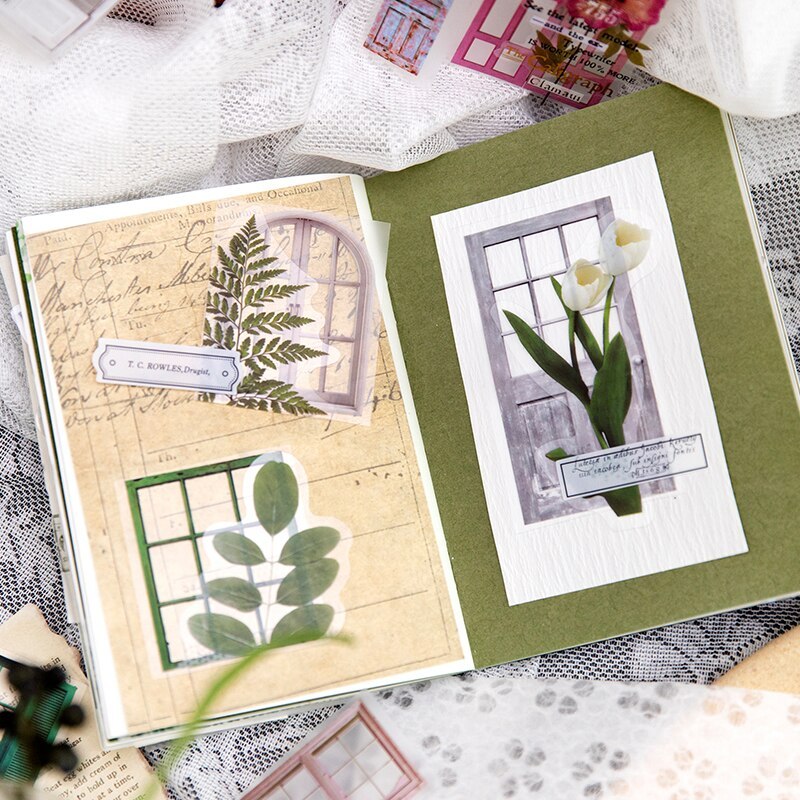5x200cm Dull Polish Window Sticker Tape-JournalTale