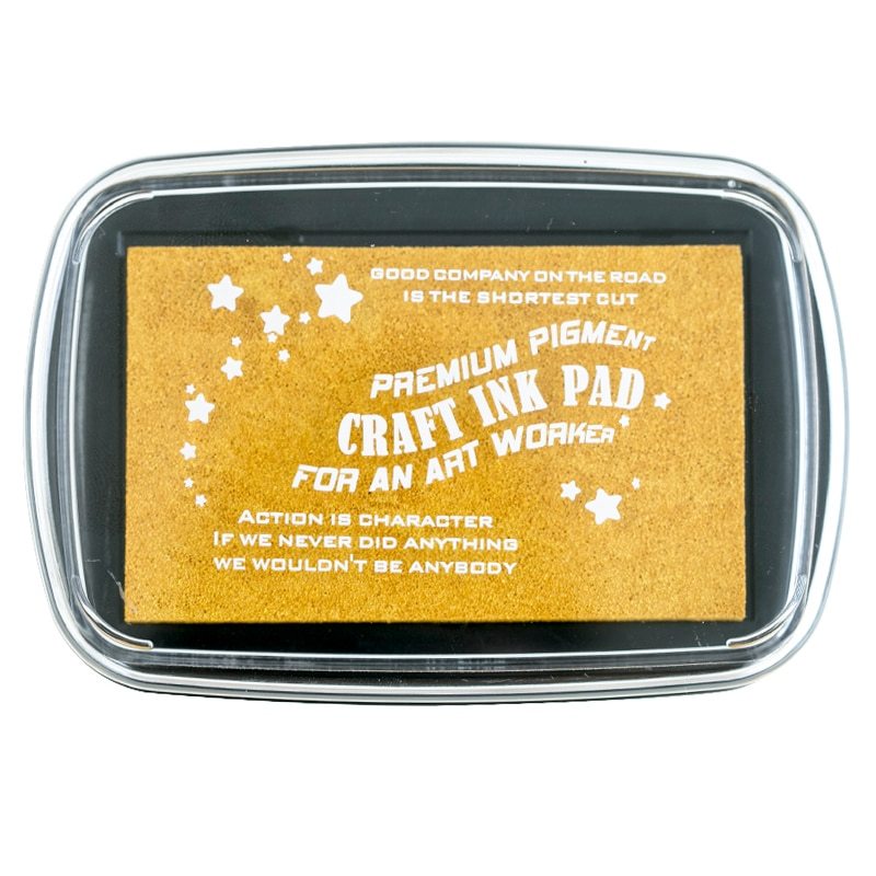 6 Colors Big Size Inkpad Craft Oil Based DIY Ink Pads-JournalTale